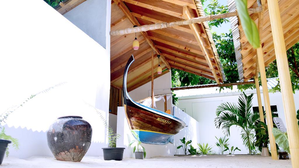 Resten inn Thoddoo-Atoll Exterior foto